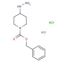 benzyl 4-hydrazinylpiperidine-1-carboxylate dihydrochloride