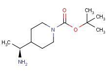 (S)-tert-butyl 4-(1-aminoethyl)piperidine-1-carboxylate