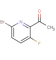 1016228 01 5 1 6 溴 3 氟吡啶 2 基 乙酮 1 6 Bromo 3 fluoro pyridin 2 yl ethanone