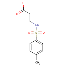 3-[(4-methylphenyl)sulfonylamino]propanoic Acid