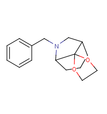 3-benzyl-3-azaspiro[bicyclo[3.2.1]octane-8,2'-[1,3]dioxolane]