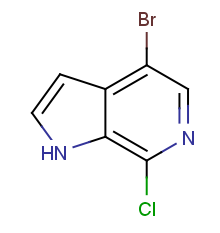 4-bromo-7-chloro-1h-pyrrolo[2,3-c]pyridine