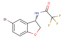 (S)-N-(5-bromo-2,3-dihydrobenzofuran-3-yl)-2,2,2-trifluoroacetamide