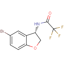 (S)-N-(5-bromo-2,3-dihydrobenzofuran-3-yl)-2,2,2-trifluoroacetamide