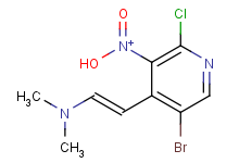 (E)-N-(5-bromo-2-chloro-4-(2-(dimethylamino)vinyl)pyridin-3-yl)-N-oxohydroxylammonium